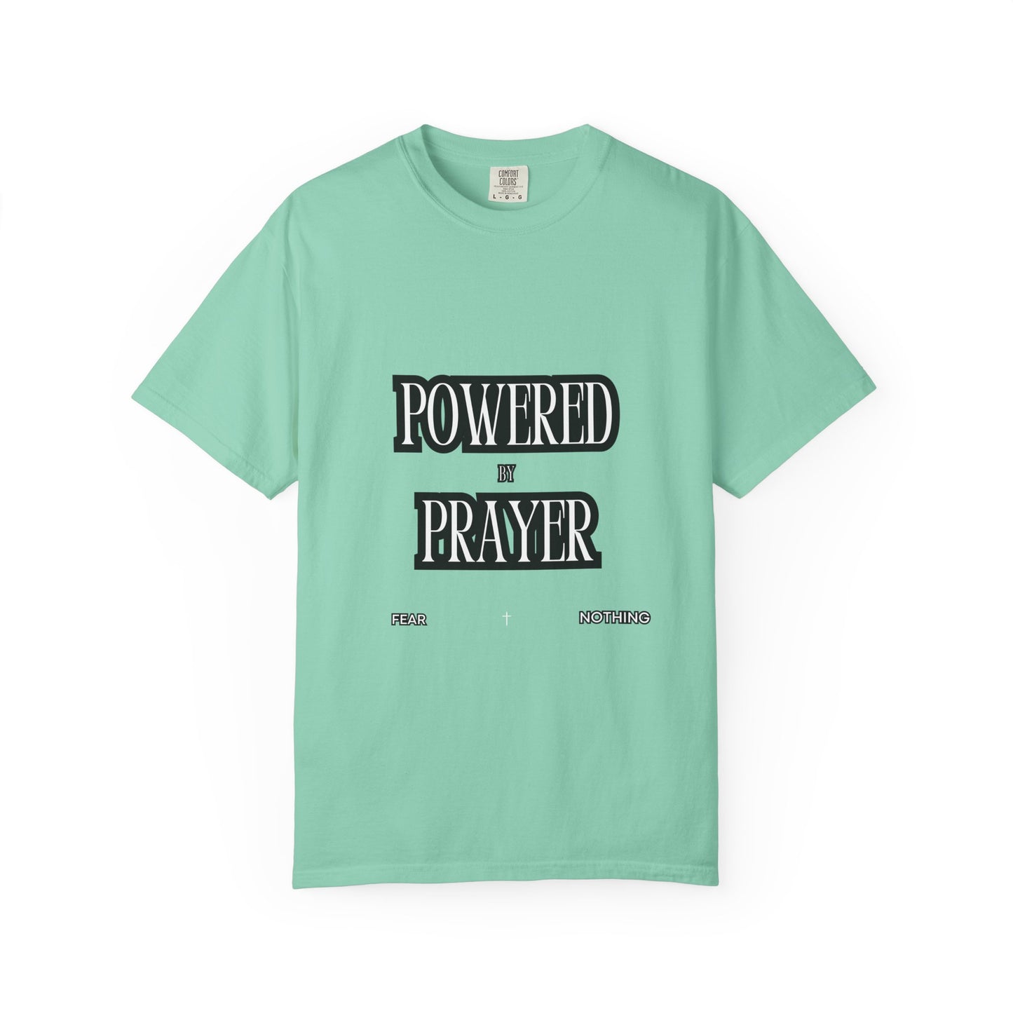 Empowering Prayer Unisex T-Shirt - Garment-Dyed Inspirational Tee