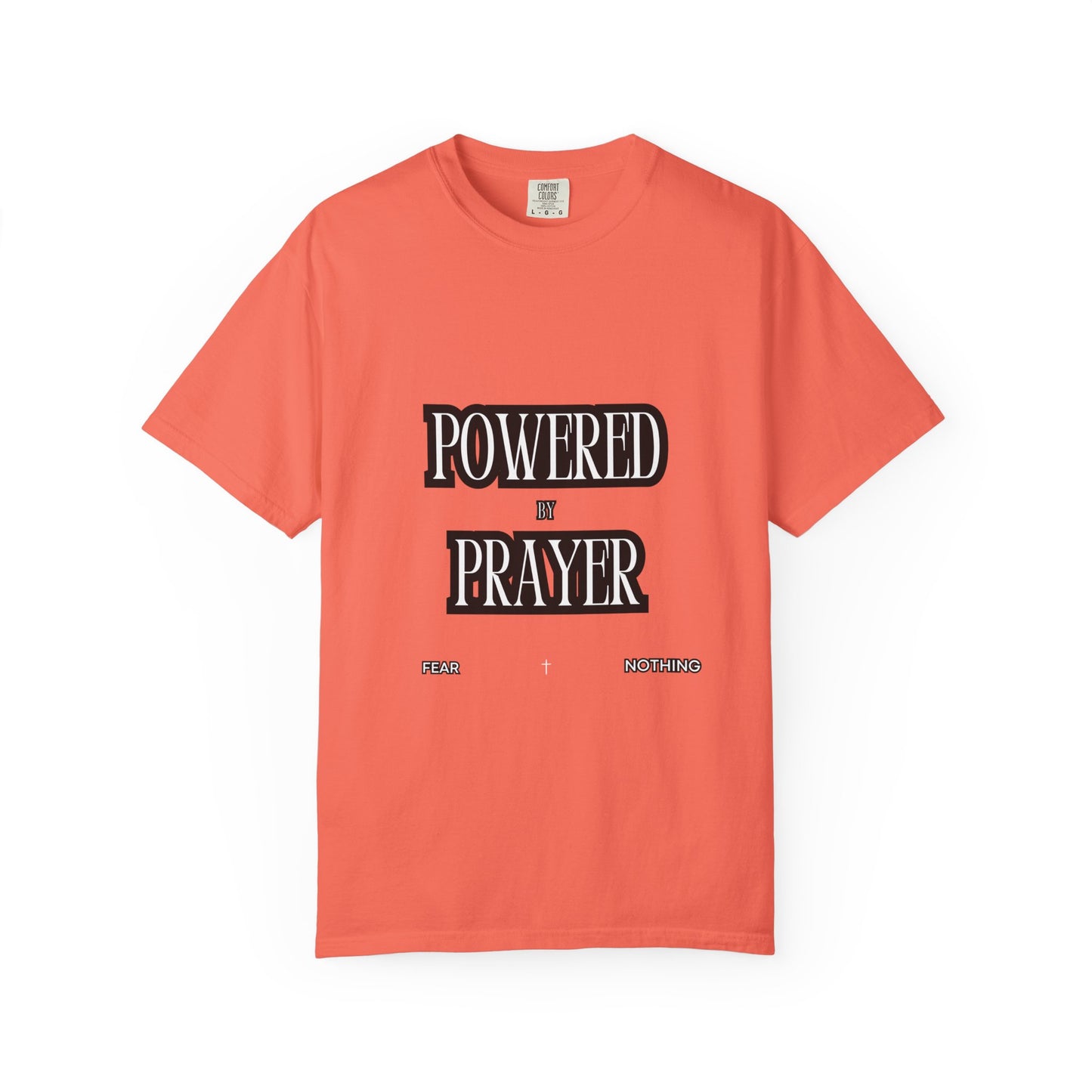 Empowering Prayer Unisex T-Shirt - Garment-Dyed Inspirational Tee