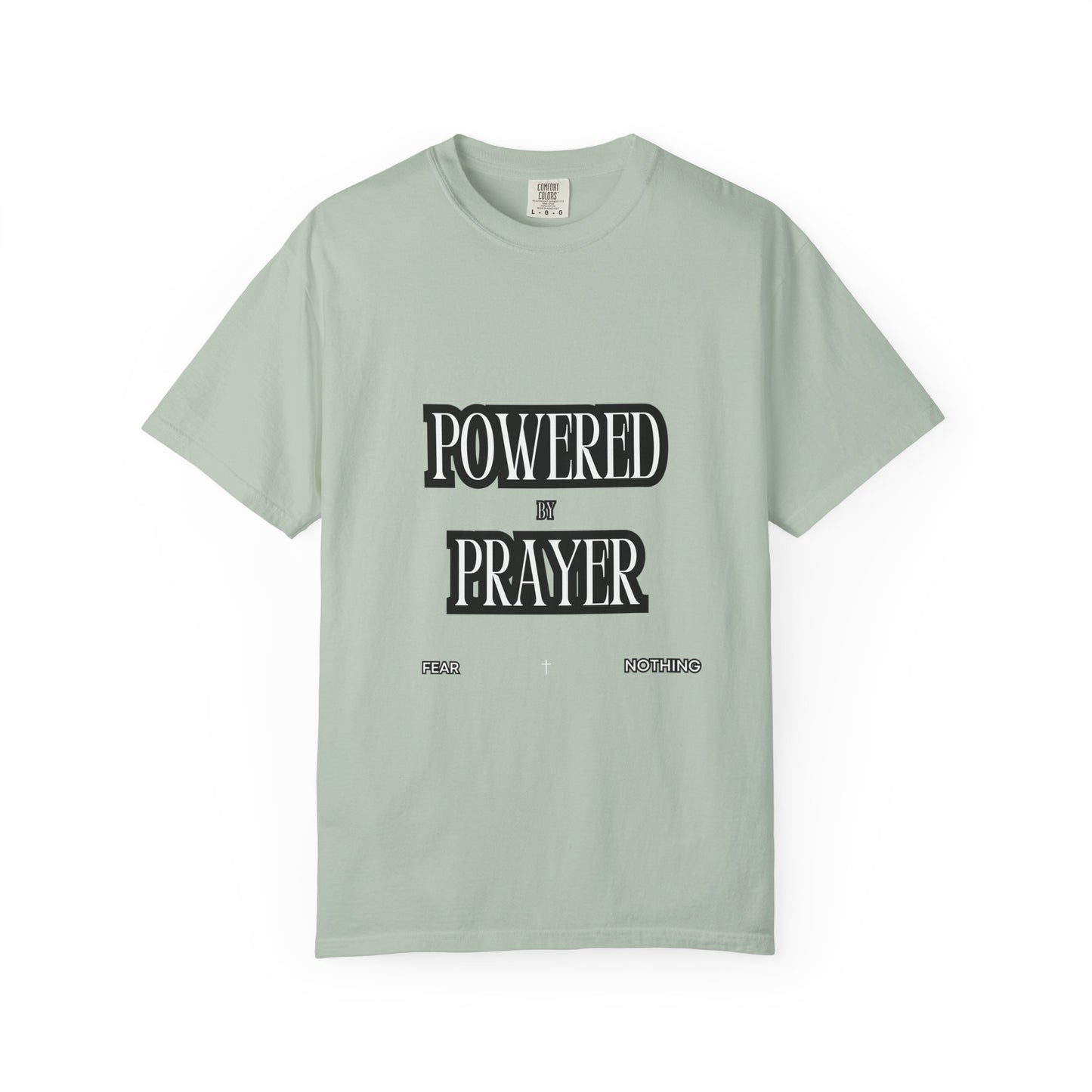 Empowering Prayer Unisex T-Shirt - Garment-Dyed Inspirational Tee
