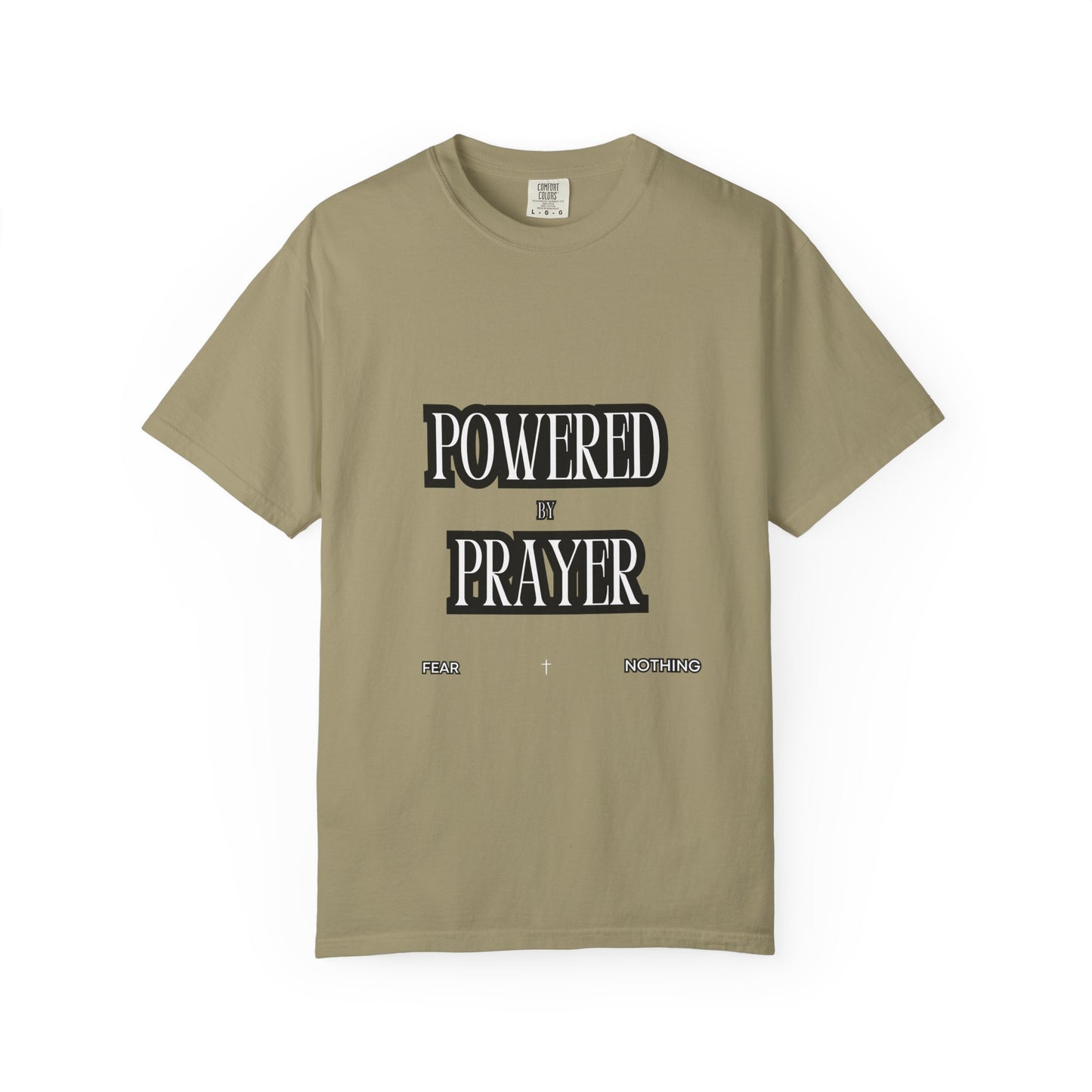 Empowering Prayer Unisex T-Shirt - Garment-Dyed Inspirational Tee