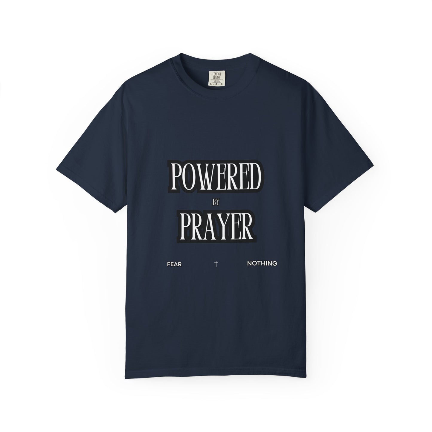 Empowering Prayer Unisex T-Shirt - Garment-Dyed Inspirational Tee