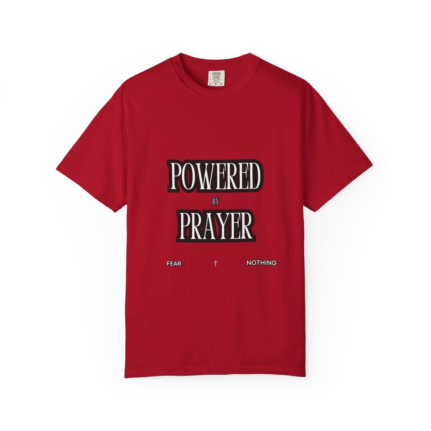 Empowering Prayer Unisex T-Shirt - Garment-Dyed Inspirational Tee