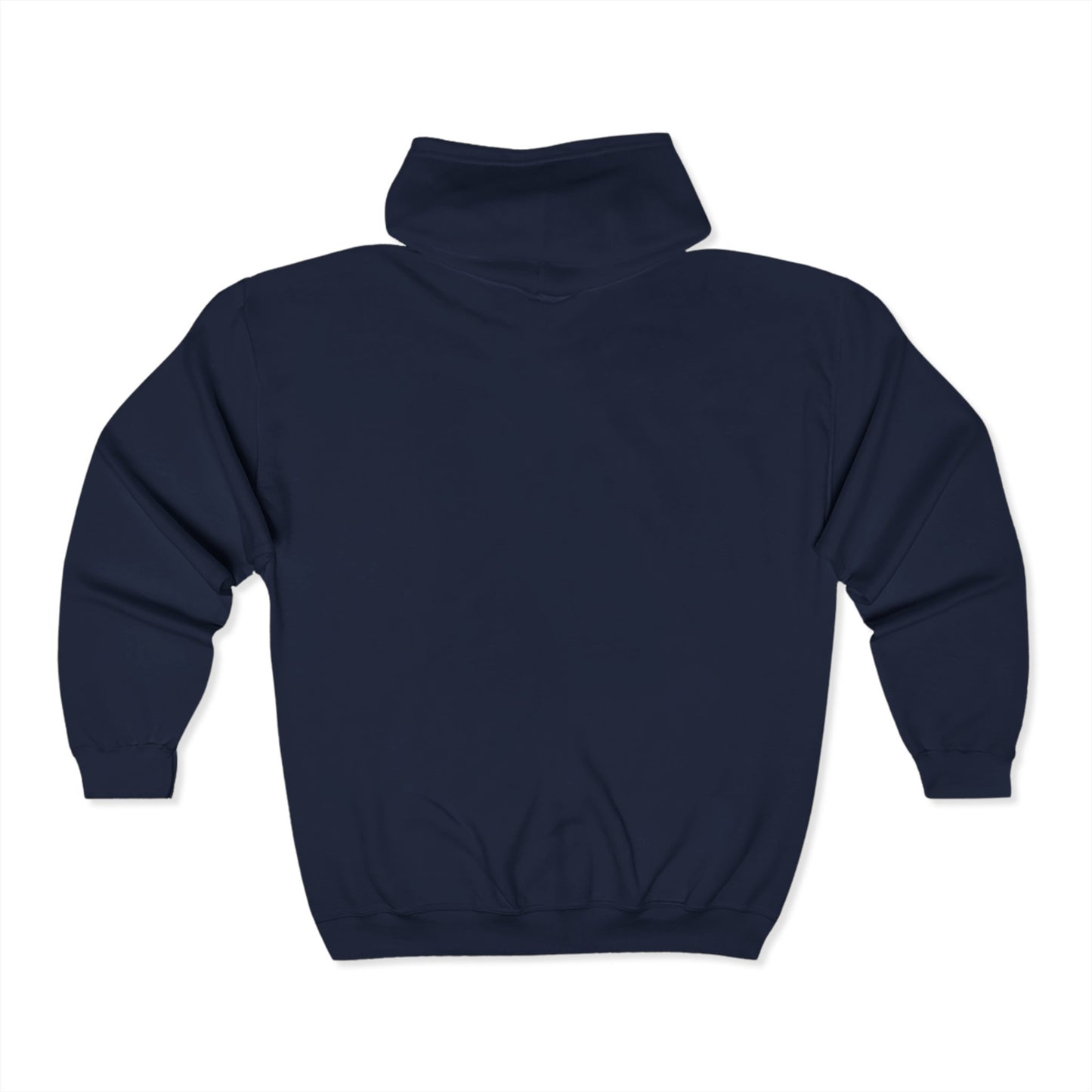 Inspirational Full Zip Hoodie - "He Will Direct My Path" - Proverbs 3:6