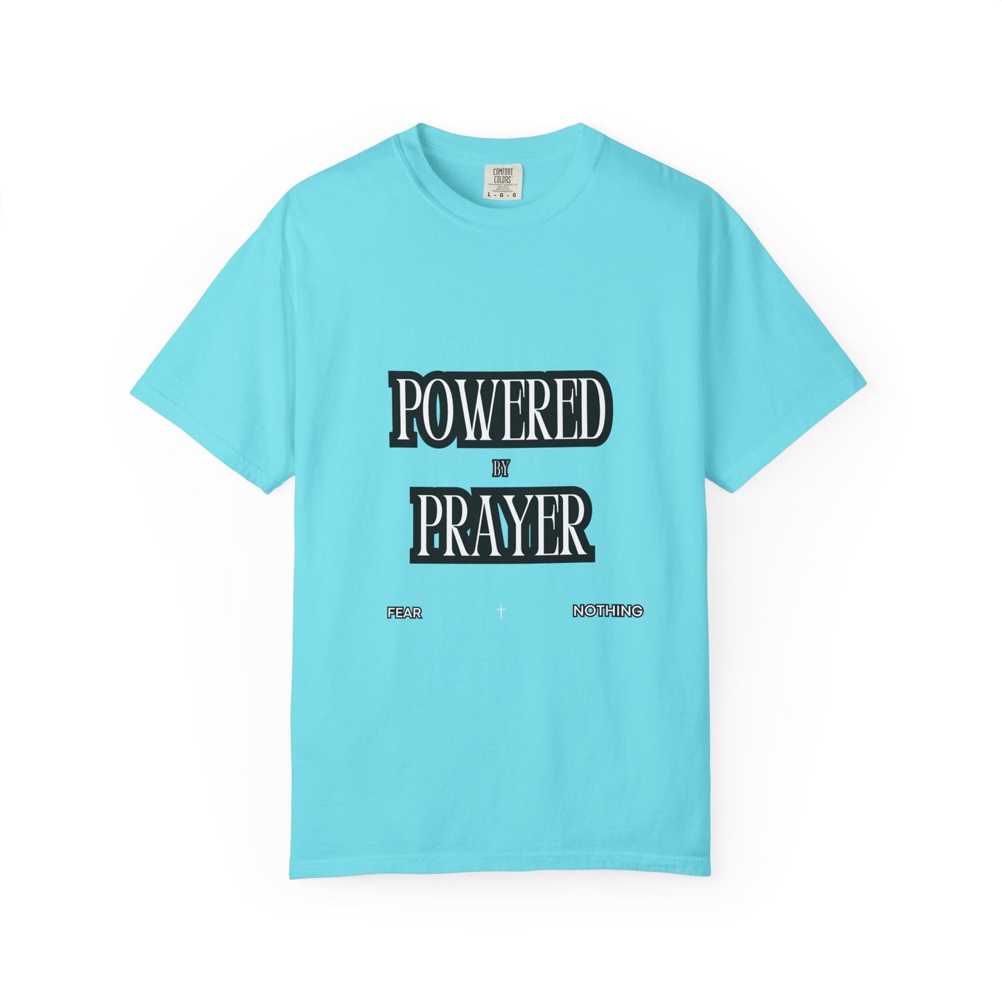 Empowering Prayer Unisex T-Shirt - Garment-Dyed Inspirational Tee