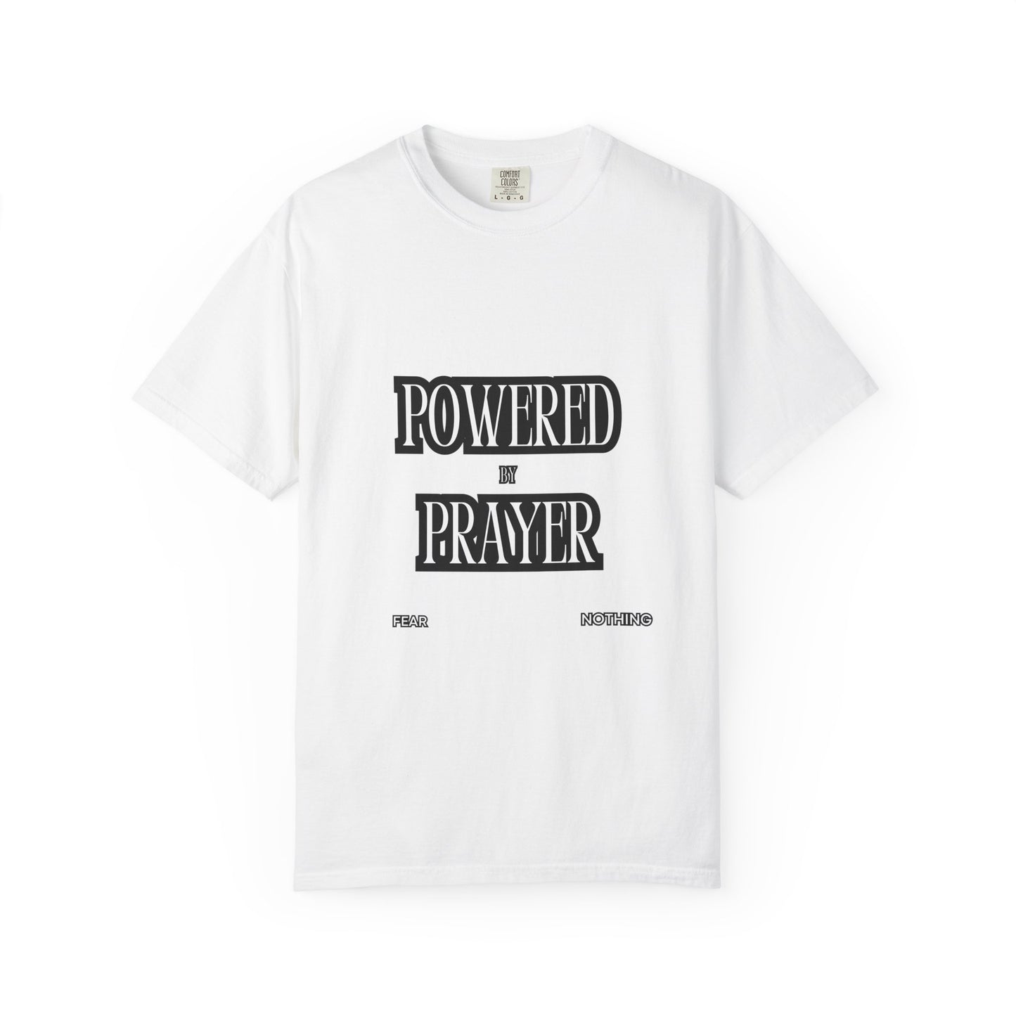 Empowering Prayer Unisex T-Shirt - Garment-Dyed Inspirational Tee