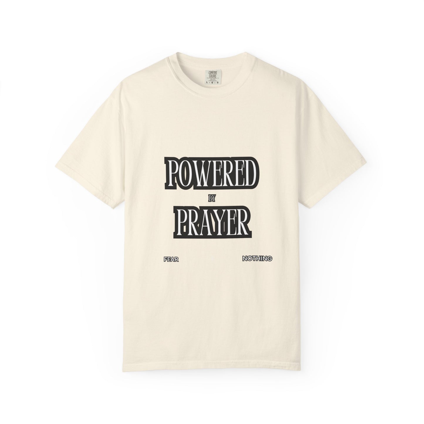 Empowering Prayer Unisex T-Shirt - Garment-Dyed Inspirational Tee