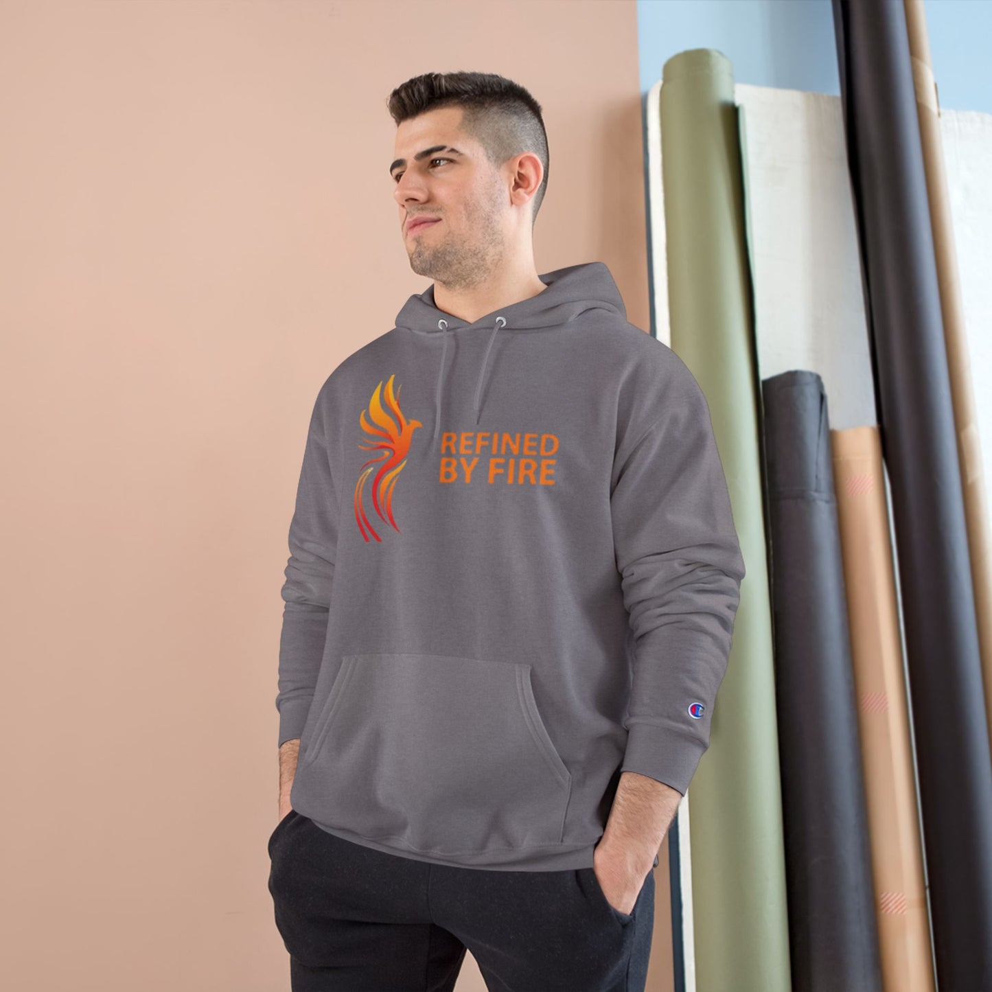 Refined by Fire Hoodie - Empowering Spiritual Champion Sweatshirt