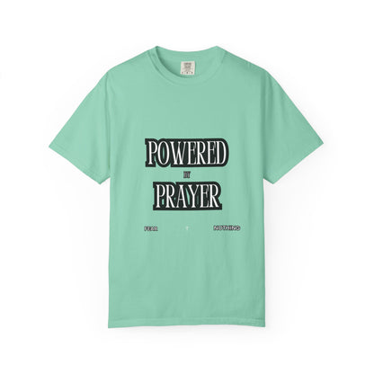 Empowering Prayer Unisex T-Shirt - Garment-Dyed Inspirational Tee