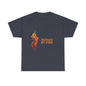 Refined by Fire Unisex Heavy Cotton Tee - Inspirational Graphic Tee for Empowerment