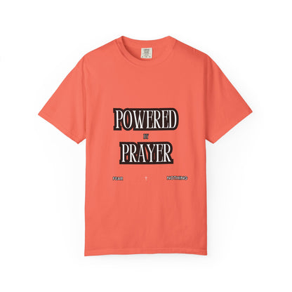 Empowering Prayer Unisex T-Shirt - Garment-Dyed Inspirational Tee