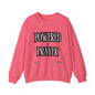 Powered by Prayer Unisex Crewneck Sweatshirt - Affirmation Design for Faith and Inspiration