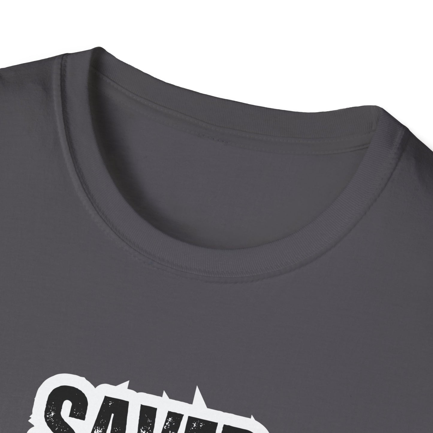 Unisex Softstyle T-Shirt - Saved By Grace Ephesians 2:8 Inspiration Tee