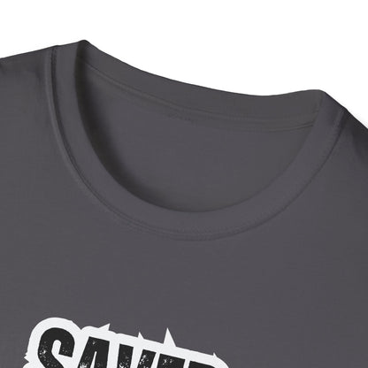 Unisex Softstyle T-Shirt - Saved By Grace Ephesians 2:8 Inspiration Tee