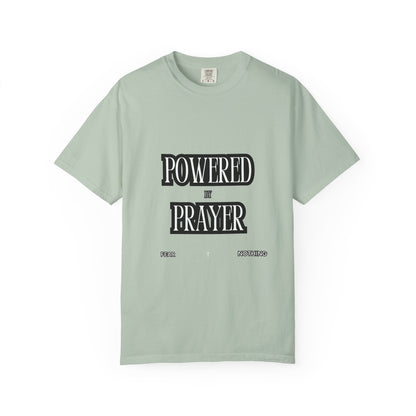 Empowering Prayer Unisex T-Shirt - Garment-Dyed Inspirational Tee