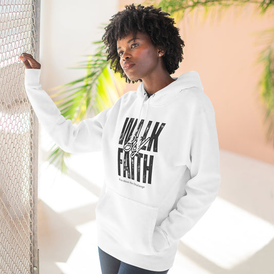 Inspirational Faith Hoodie - "Walk By Faith"