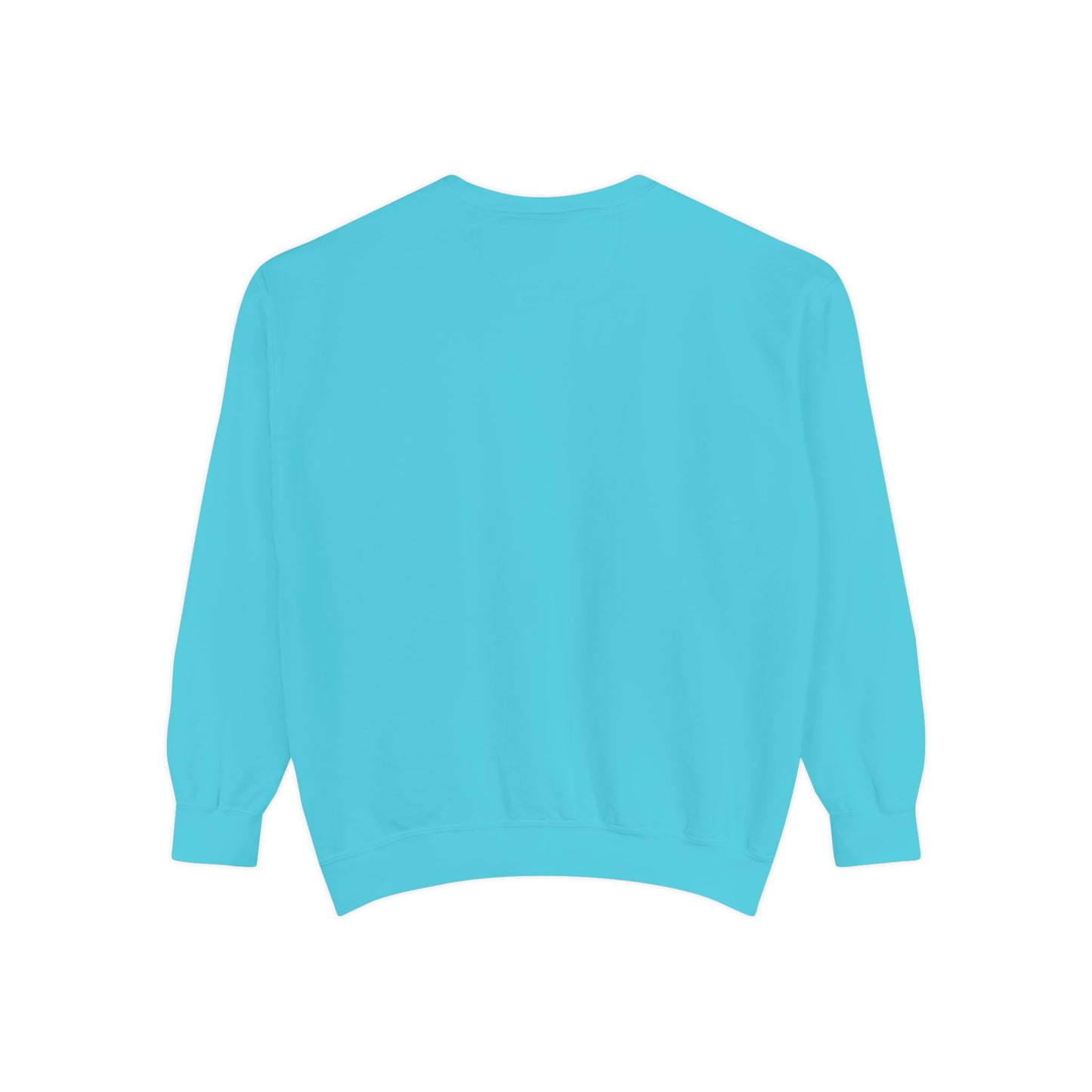 Unisex Garment-Dyed Sweatshirt - Saved by Grace, Ephesians 2:8 - Comfortable & Inspirational Apparel