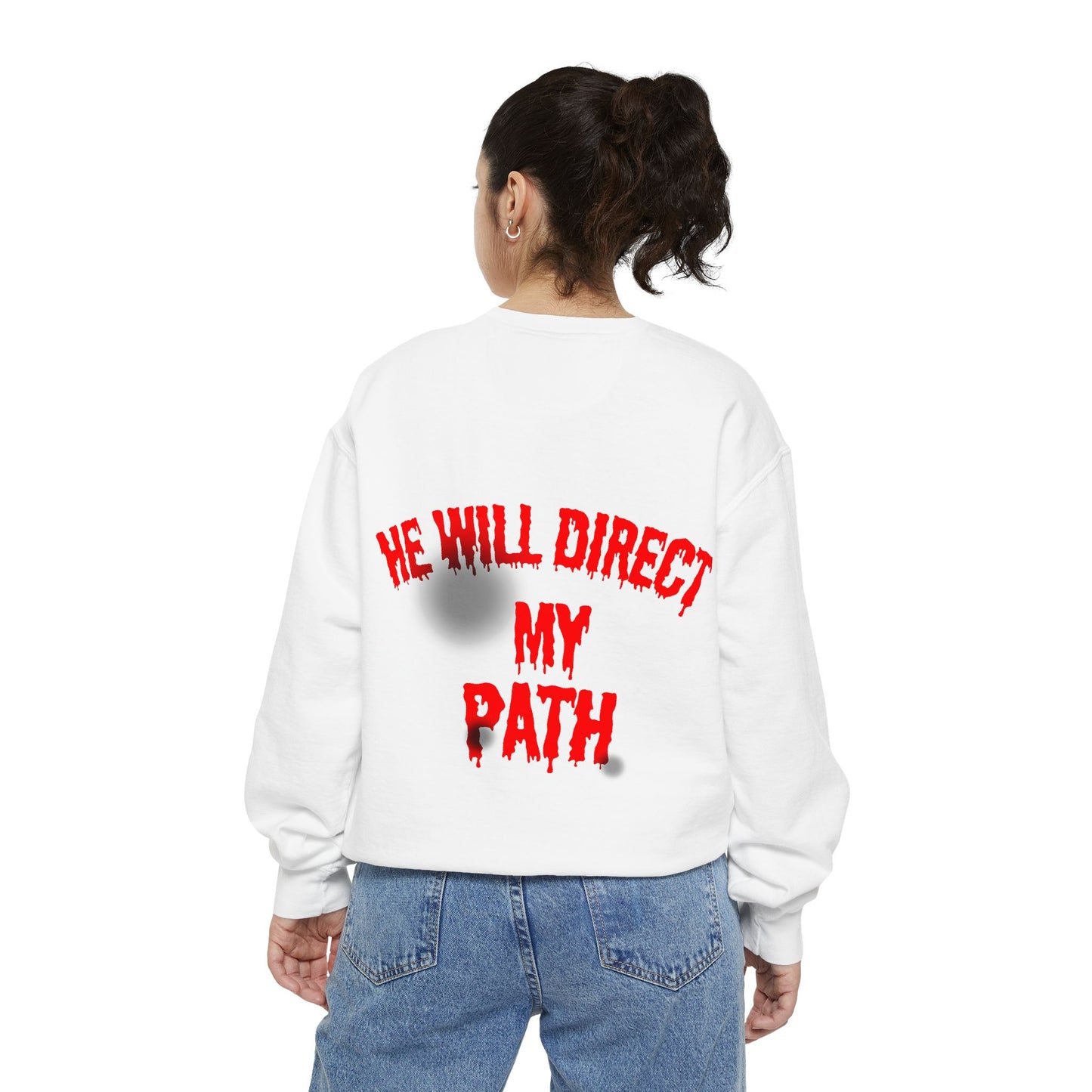 Inspirational Unisex Sweatshirt - "Saved By Grace" - Faith-Based Apparel