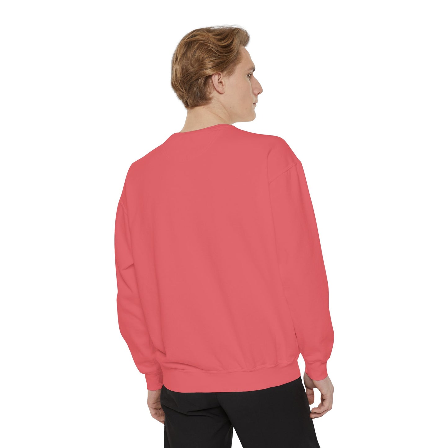 Unisex Garment-Dyed Sweatshirt - Saved by Grace, Ephesians 2:8 - Comfortable & Inspirational Apparel