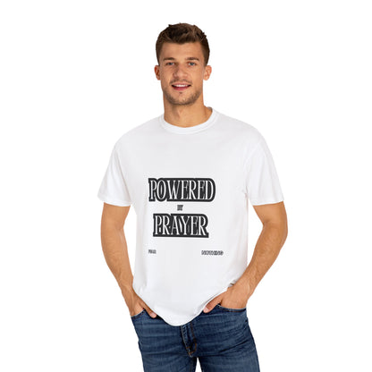 Empowering Prayer Unisex T-Shirt - Garment-Dyed Inspirational Tee
