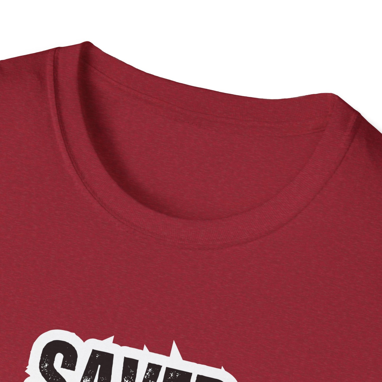 Unisex Softstyle T-Shirt - Saved By Grace Ephesians 2:8 Inspiration Tee