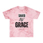 Unisex Color Blast T-Shirt - Saved by Grace Ephesians 2:8