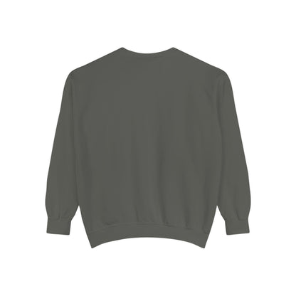 Unisex Garment-Dyed Sweatshirt - Saved by Grace, Ephesians 2:8 - Comfortable & Inspirational Apparel