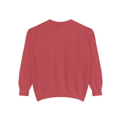 Unisex Garment-Dyed Sweatshirt - Saved by Grace, Ephesians 2:8 - Comfortable & Inspirational Apparel