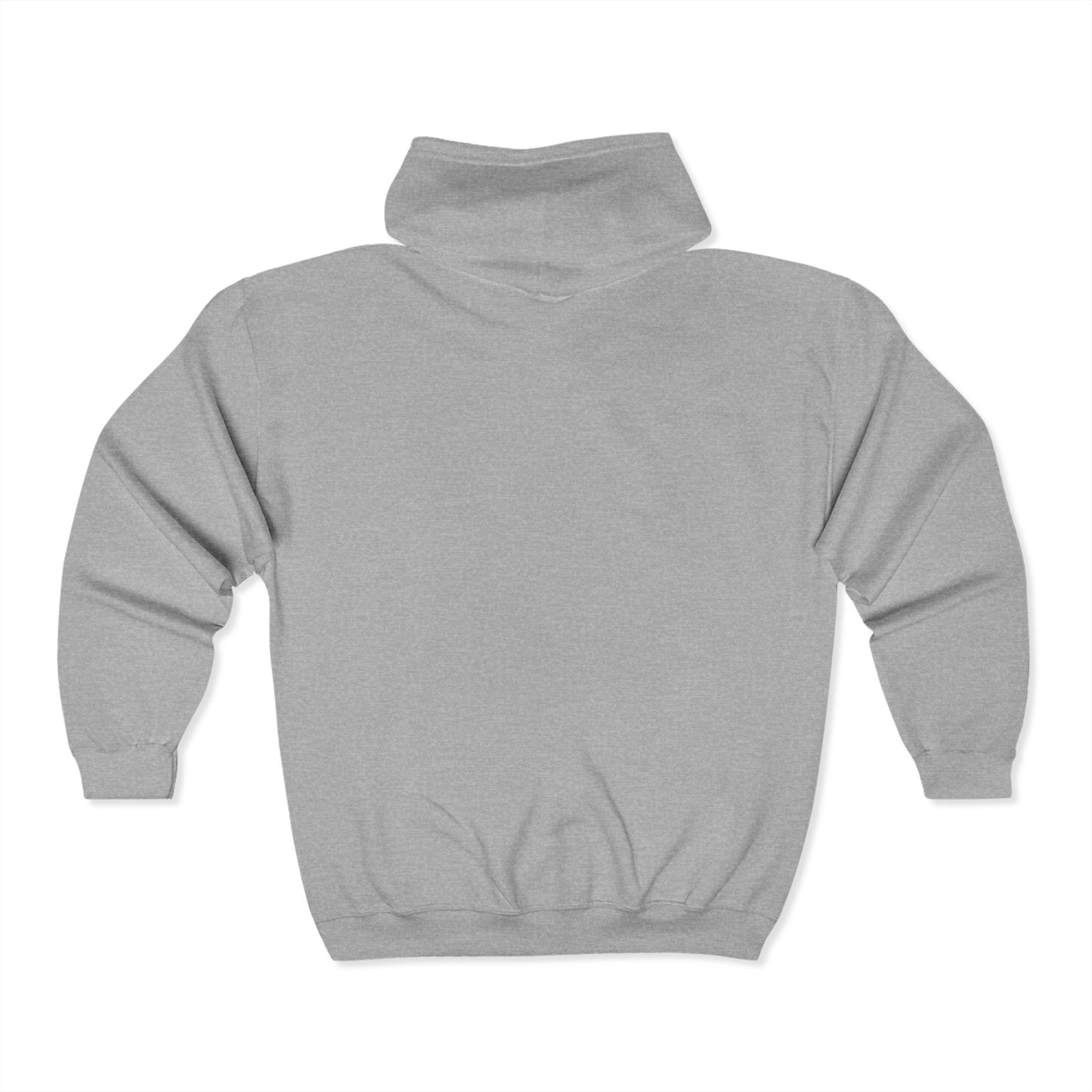 Inspirational Full Zip Hoodie - "He Will Direct My Path" - Proverbs 3:6