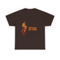 Refined by Fire Unisex Heavy Cotton Tee - Inspirational Graphic Tee for Empowerment