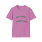Pray More Worry Less Unisex T-Shirt | Softstyle Casual Tee for Mindfulness & Positivity