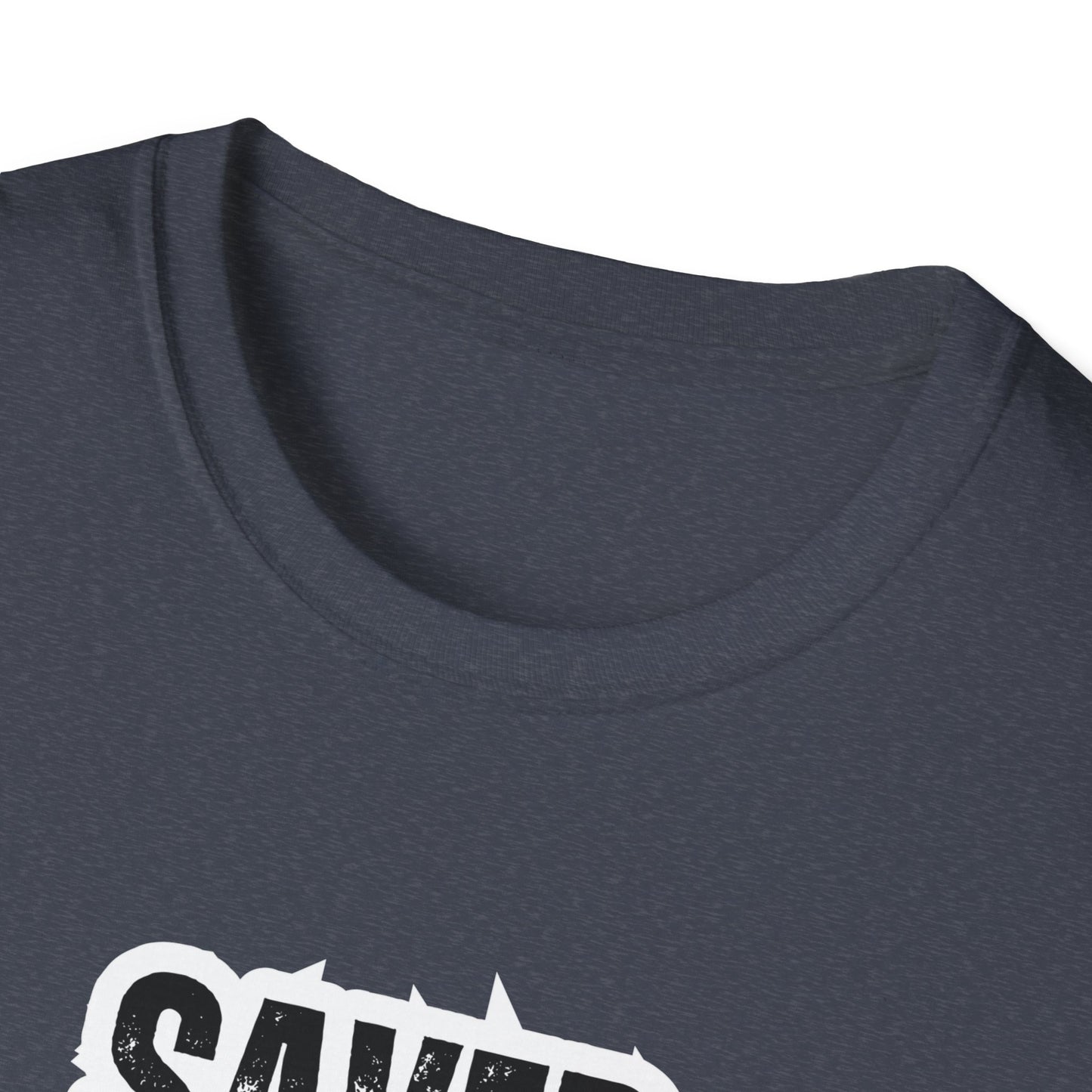Unisex Softstyle T-Shirt - Saved By Grace Ephesians 2:8 Inspiration Tee