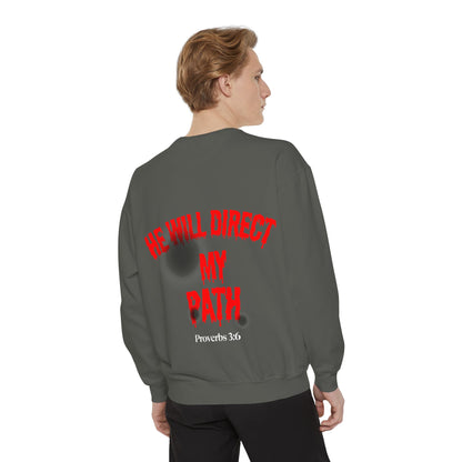 Inspirational Unisex Sweatshirt - "Saved By Grace" - Faith-Based Apparel