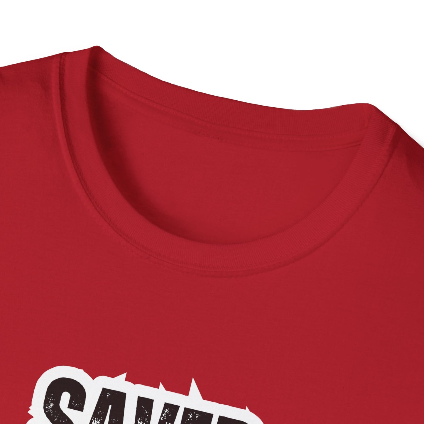 Unisex Softstyle T-Shirt - Saved By Grace Ephesians 2:8 Inspiration Tee