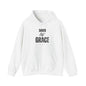 Unisex Hooded Sweatshirt - "Saved By Grace" Inspirational Hoodie