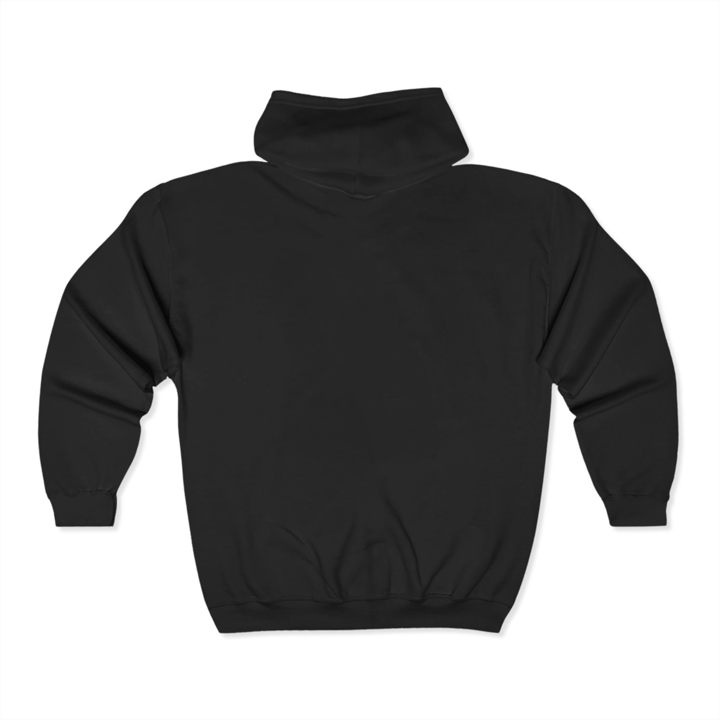 Inspirational Full Zip Hoodie - "He Will Direct My Path" - Proverbs 3:6