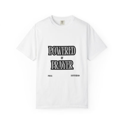 Empowering Prayer Unisex T-Shirt - Garment-Dyed Inspirational Tee