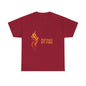 Refined by Fire Unisex Heavy Cotton Tee - Inspirational Graphic Tee for Empowerment