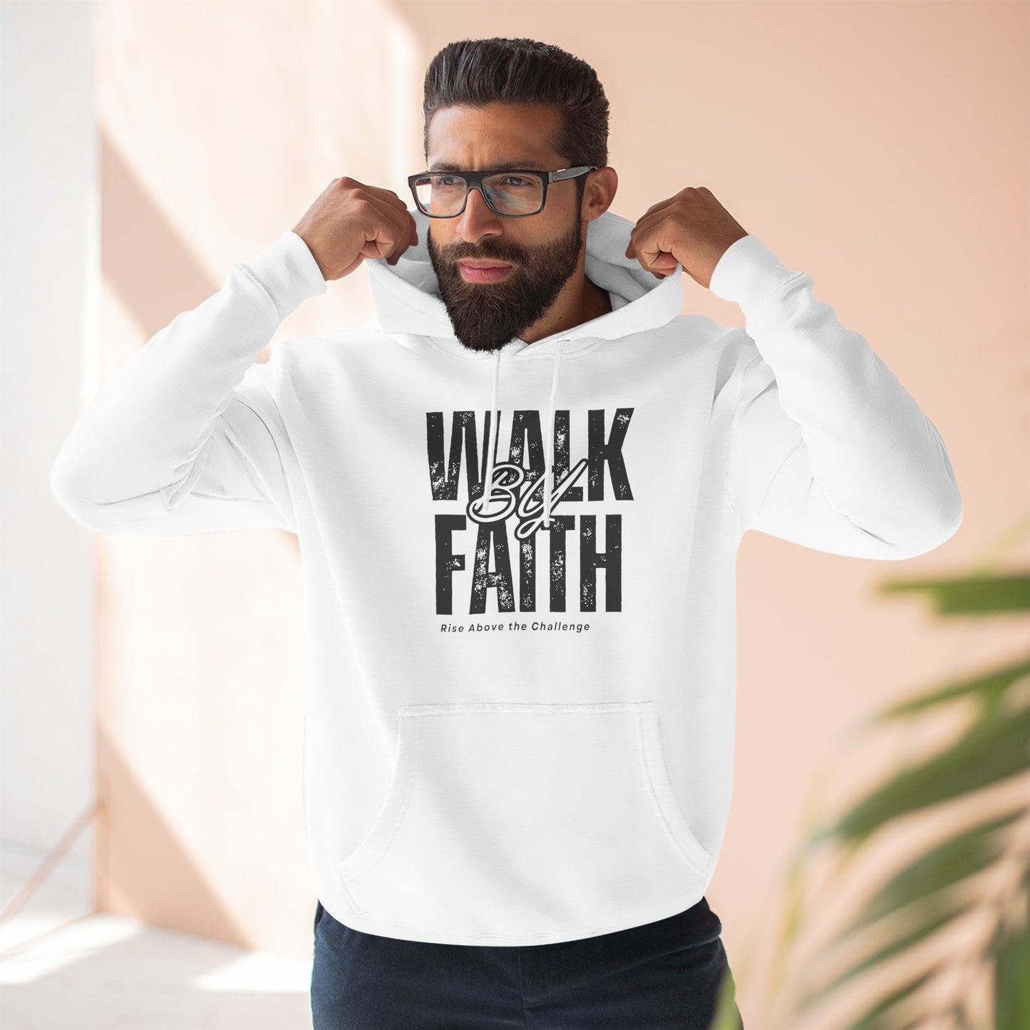 Inspirational Faith Hoodie - "Walk By Faith"