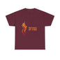 Refined by Fire Unisex Heavy Cotton Tee - Inspirational Graphic Tee for Empowerment