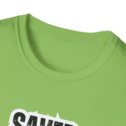 Unisex Softstyle T-Shirt - Saved By Grace Ephesians 2:8 Inspiration Tee