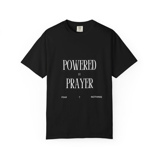 Empowering Prayer Unisex T-Shirt - Garment-Dyed Inspirational Tee