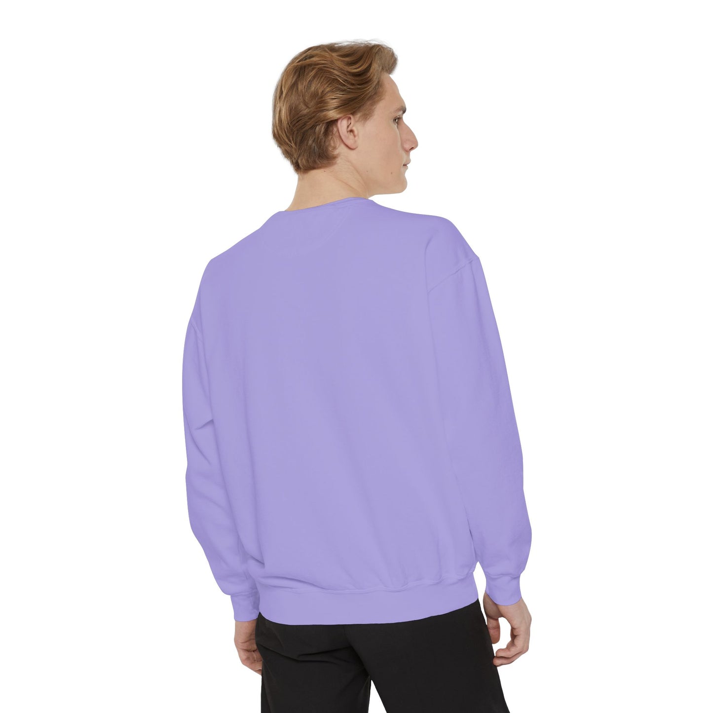 Unisex Garment-Dyed Sweatshirt - Saved by Grace, Ephesians 2:8 - Comfortable & Inspirational Apparel