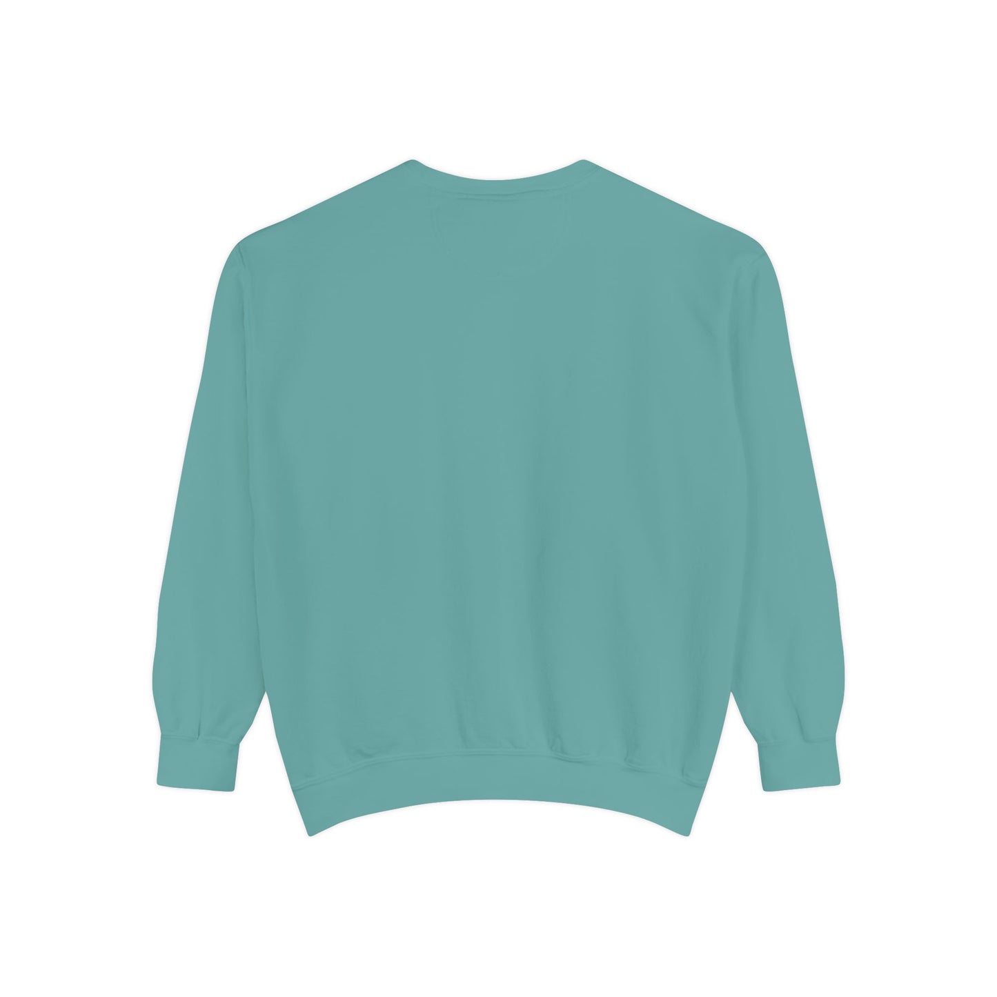 Unisex Garment-Dyed Sweatshirt - Saved by Grace, Ephesians 2:8 - Comfortable & Inspirational Apparel