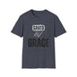 Unisex Softstyle T-Shirt - Saved By Grace Ephesians 2:8 Inspiration Tee