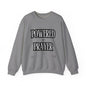 Powered by Prayer Unisex Crewneck Sweatshirt - Affirmation Design for Faith and Inspiration