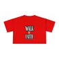 Faith-Inspired Women's Crop Tee - Walk by Faith Design