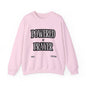 Powered by Prayer Unisex Crewneck Sweatshirt - Affirmation Design for Faith and Inspiration